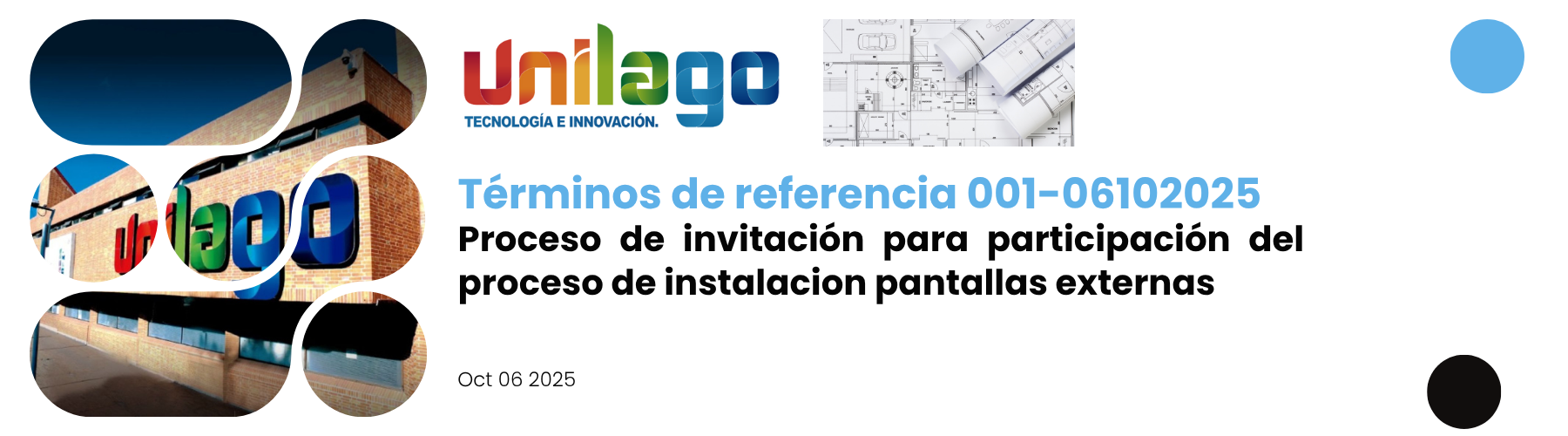 Unilago Banner Octubre